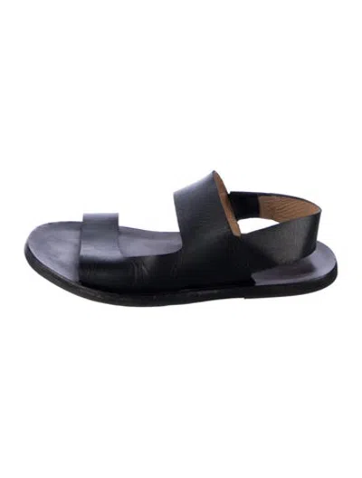 Pre-owned Marsèll Leather Sandals In Blue