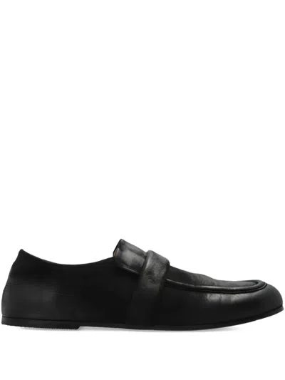 Marsèll Steccoblocco Strap-detail Loafers In Black