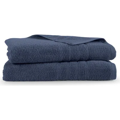 Martex Ultimate 2-piece Bath Towel Set In Blue