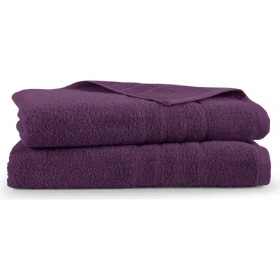 Martex Ultimate 2-piece Bath Towel Set In Purple