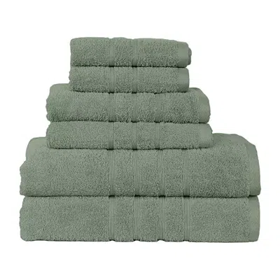 Martex Ultimate 6-pc. Bath Towel Set In Green