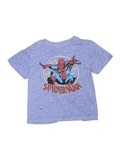 Pre-owned Marvel Kids' Short Sleeve T-shirt In Blue