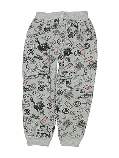 Pre-owned Marvel Kids' Sweatpants In Gray