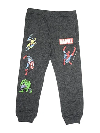 Pre-owned Marvel Kids' Sweatpants In Gray