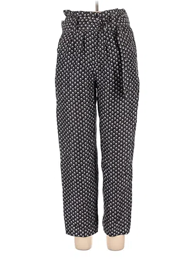 Pre-owned Masscob Silk Pants In Black