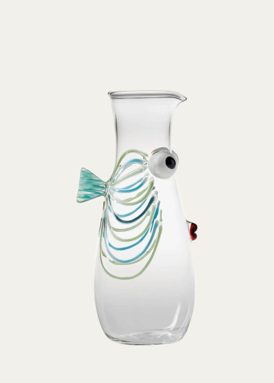 Massimo Lunardon Imperator Fish Decanter In Multi