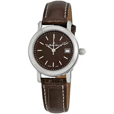 Mathey-tissot Women's City Vintage Brown Dial Watch