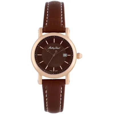 Mathey-tissot Women's City Vintage Brown Dial Watch