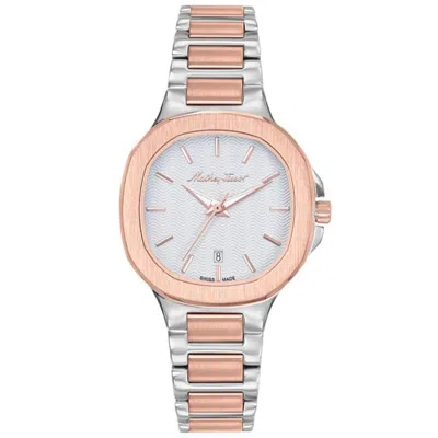 Mathey-tissot Women's Evasion White Dial Watch In Silver