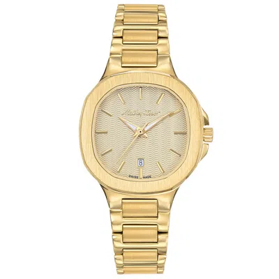 Mathey-tissot Women's Gold Dial Watch