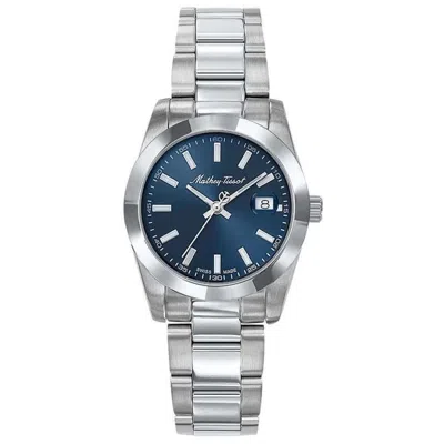 Mathey-tissot Women's Mathy I Blue Dial Watch In Multi
