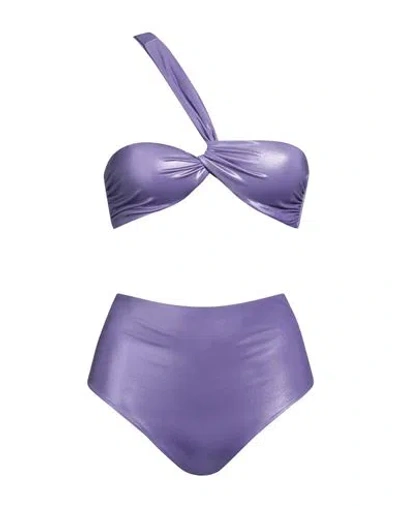 Matinee Matineé Woman Bikini Purple Size S Polyamide, Elastane