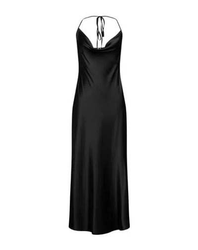 Matinee Matineé Woman Maxi Dress Black Size S Polyester, Elastane