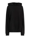 Matinee Matineé Woman Sweatshirt Black Size M Cotton, Polyamide