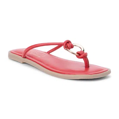 Matisse Women's Mission Thong Sandal In Red
