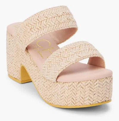 Matisse Women's Ocean Ave Platform Heel Sandals In Quartz Pink