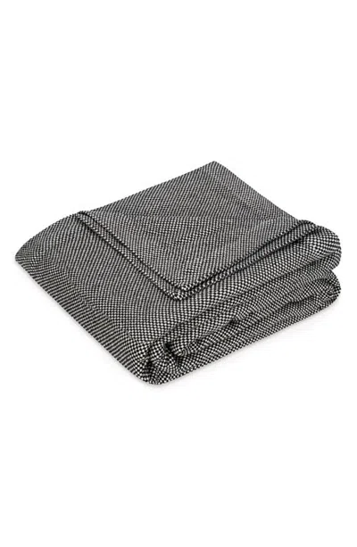 Matouk Jackson Coverlet In Black