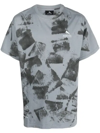 Mauna Kea Logo-print Short-sleeved T-shirt In Grey