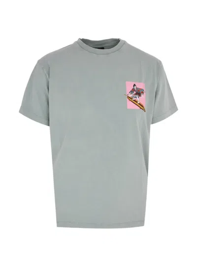 Mauna Kea Samurai-print T-shirt In Blue