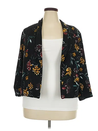 Pre-owned Maurices Blazer Jacket In Black