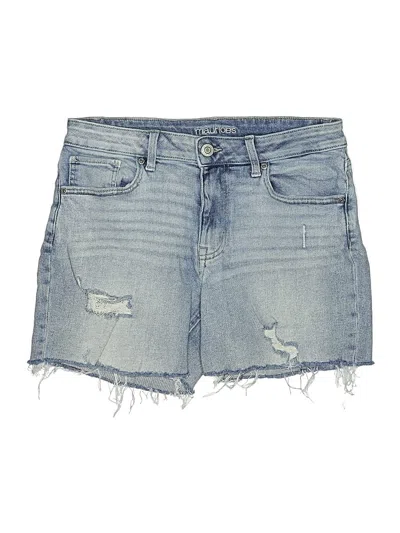 Pre-owned Maurices Denim Shorts In Blue