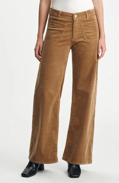 Mavi Jeans Paloma Marine Wide Leg Corduroy Pants In Multi