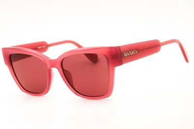 Max & Co Mo0045 72s Shiny Pink/bordeaux In Multi