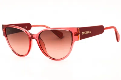 Max & Co Mo0053 66f Shiny Red/brown Gradient
