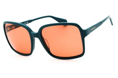 Max & Co Mo0079 96e Shiny Dark Green/brown In Pink
