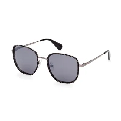 Max & Co Mo0091 01a Shiny Black/smoke In Multi