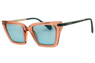 Max & Co Mo0110 45n Shiny Light Brown/green In Blue