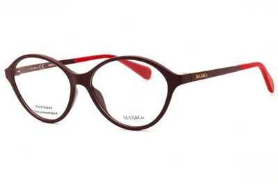Max & Co Mo5055 069 Shiny Bordeaux 54mm In Multi