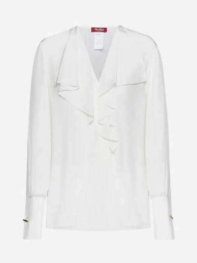 Max Mara Leva Shirt In White