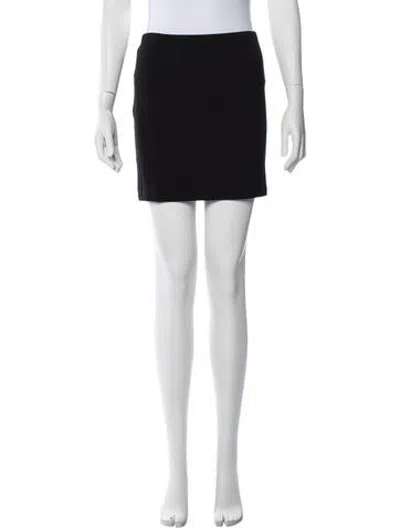 Pre-owned Max Mara Mini Skirt In Black