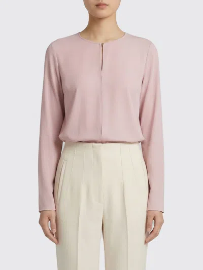 Max Mara Pure Pure Silk Blouse Max Mara In Pink