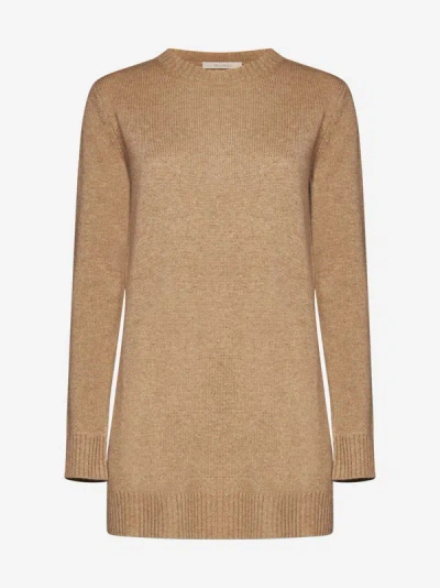 Max Mara Selina Cashmere Sweater In Camel