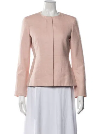Pre-owned Max Mara Silk Blazer In Neutrals