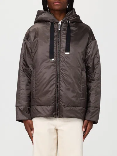 Max Mara The Cube Daria Hooded Nylon Puffer Jacket 's In Brown