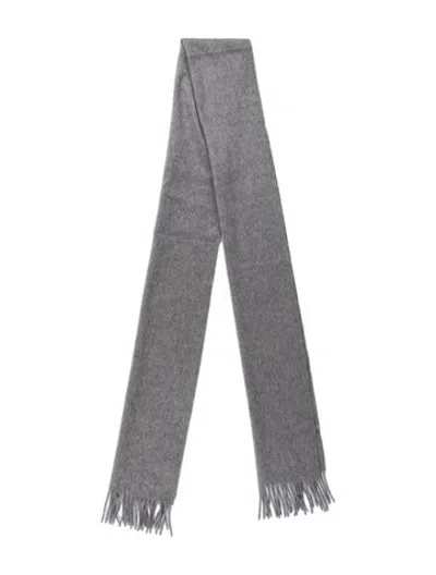Pre-owned Max Mara Wool Scarf In Grey