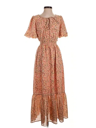 Max Studio Casual Dress In Orange