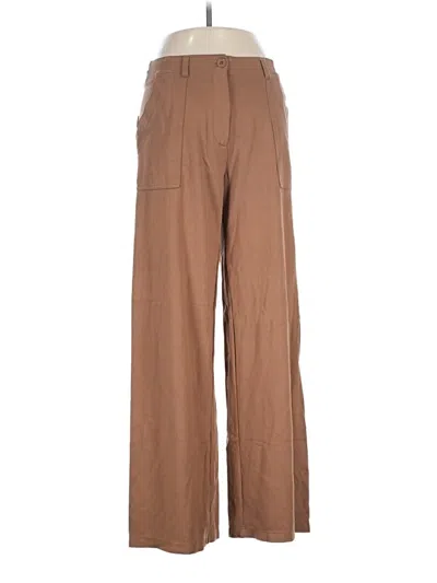 Pre-owned Max Studio Casual Pants In Brown