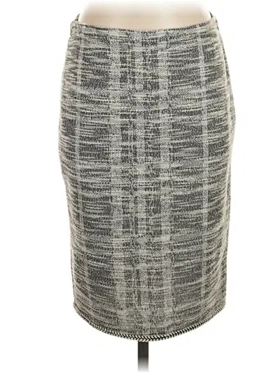 Pre-owned Max Studio Casual Skirt In Gray