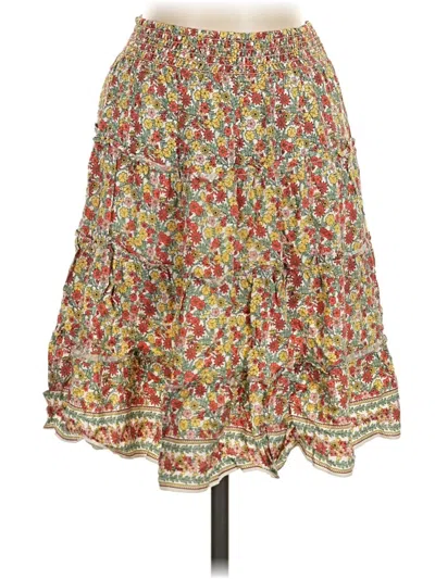 Pre-owned Max Studio Casual Skirt In Yellow