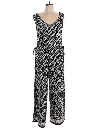 Pre-owned Max Studio Jumpsuit In Black