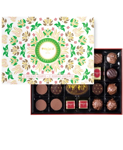 Maxim's De Paris Chocolate Assortment Paris Red Tin, 22 Pieces In No Color