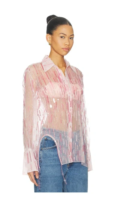 May Mashiah Emilia Shirt In Peony