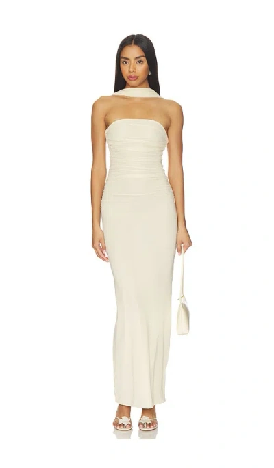 Maygel Coronel Arena Dress In Macadamia