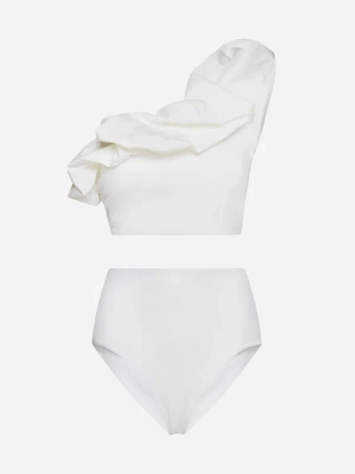 Maygel Coronel Merly Bikini In White