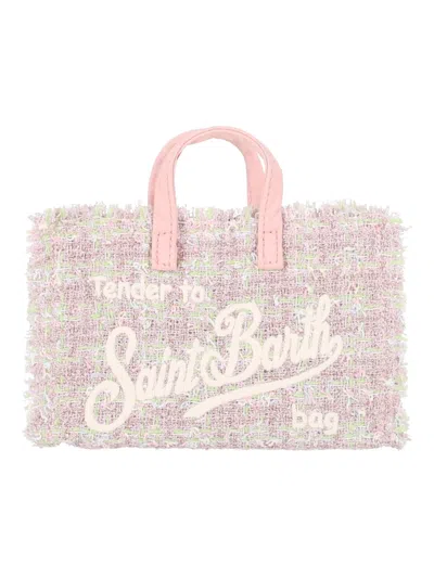 Mc2 Saint Barth Phone Bag Tweed-21 Lurex Emb In Multi