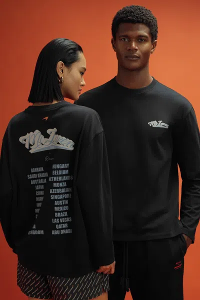 Mclaren F1 Crew Neck Tour T-shirt In Black